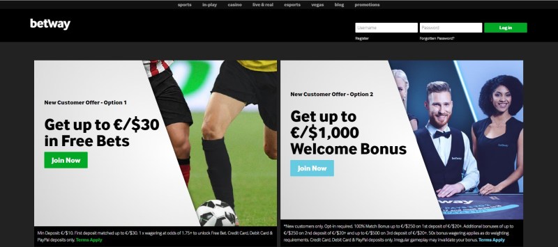 Betway How To Get Free Bet