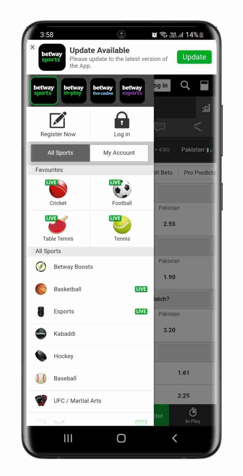 Dafabet App Android