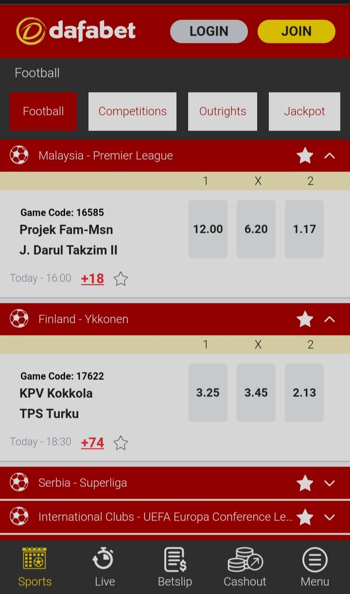 Dafabet Apps For Android