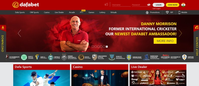 Dafabet Casino Login