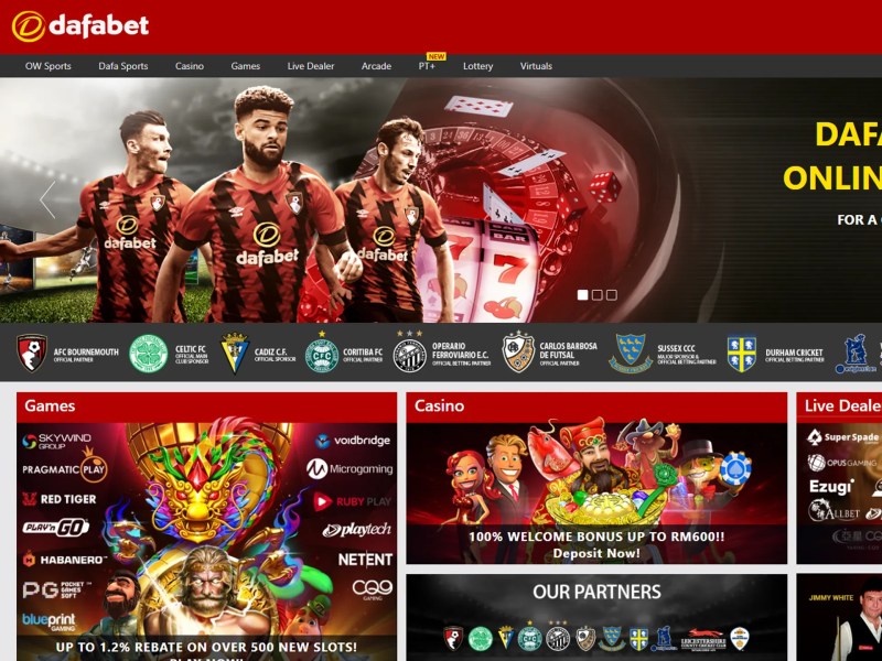 Dafabet Home Page