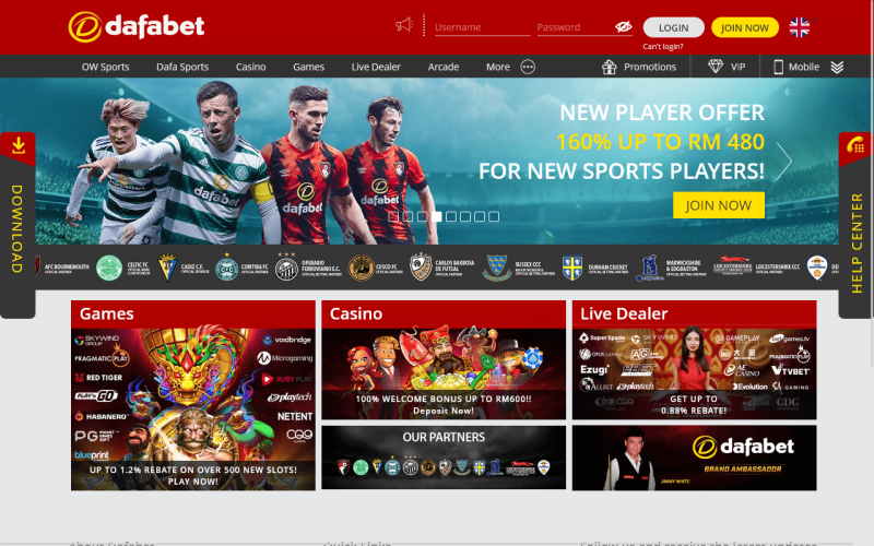 Dafabet India Login