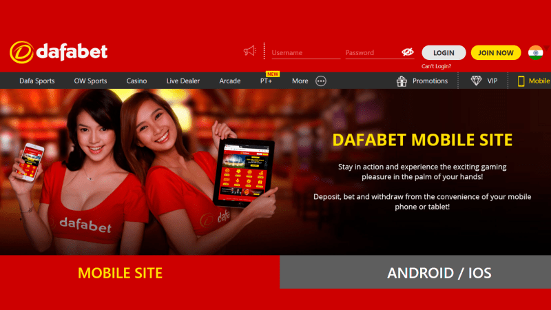 Dafabet Mobile Casino