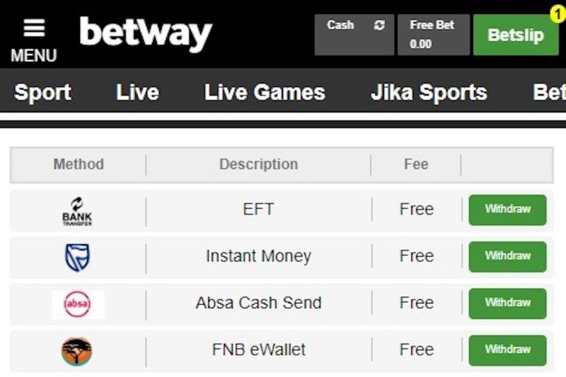 How Does Cash Out Work On Betway