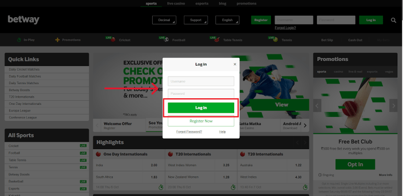 How To Activate My Betway Account