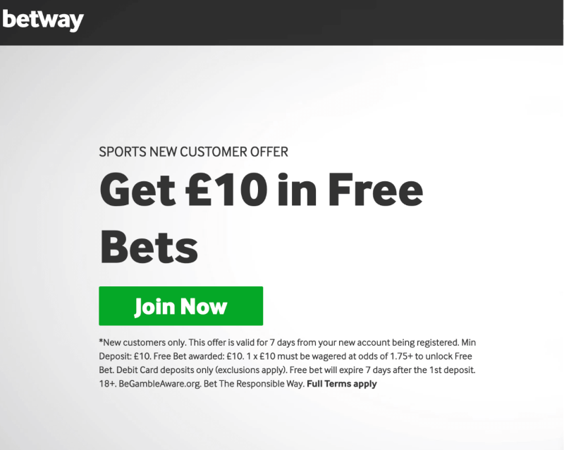 How To Get Free Bets On Betway