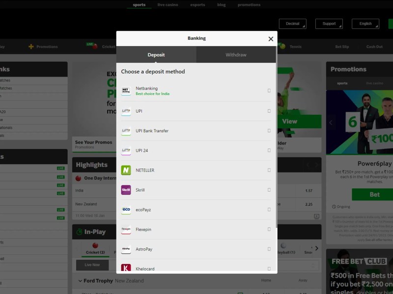 How To Open Betway Account