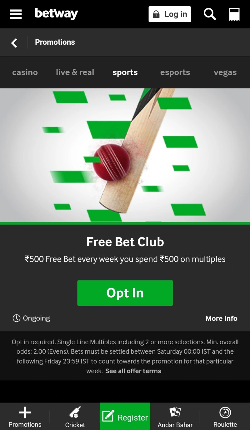 How To Place Bets On Betway