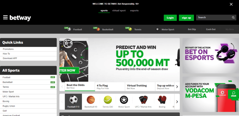 How To Register To Betway