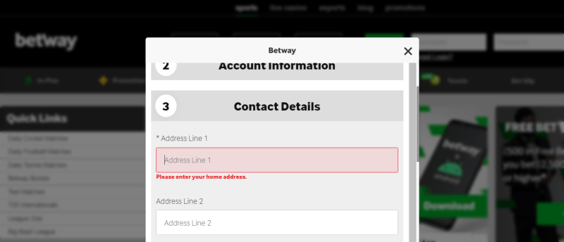 How To Upload Documents In Betway