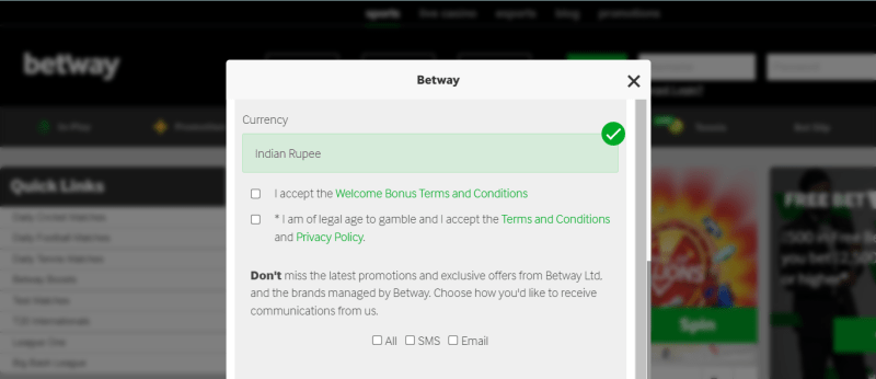 How To Use Betway Bonus