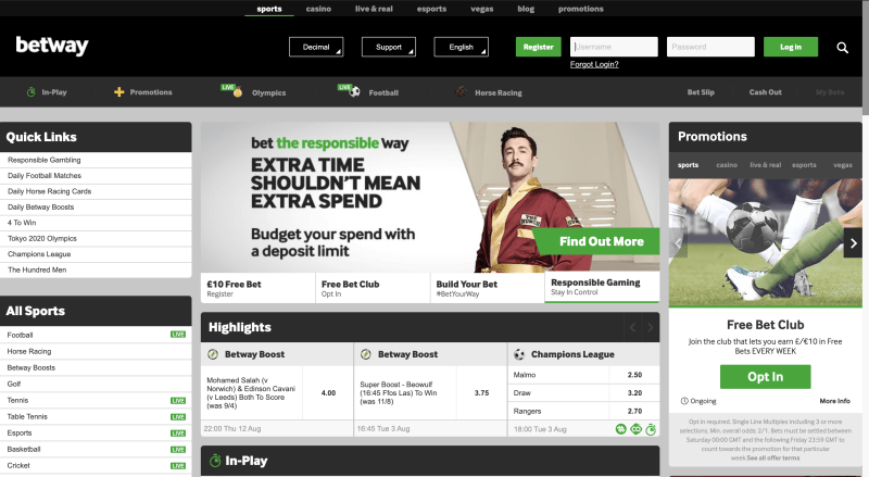 How To Use Free Bet On Betway South Africa