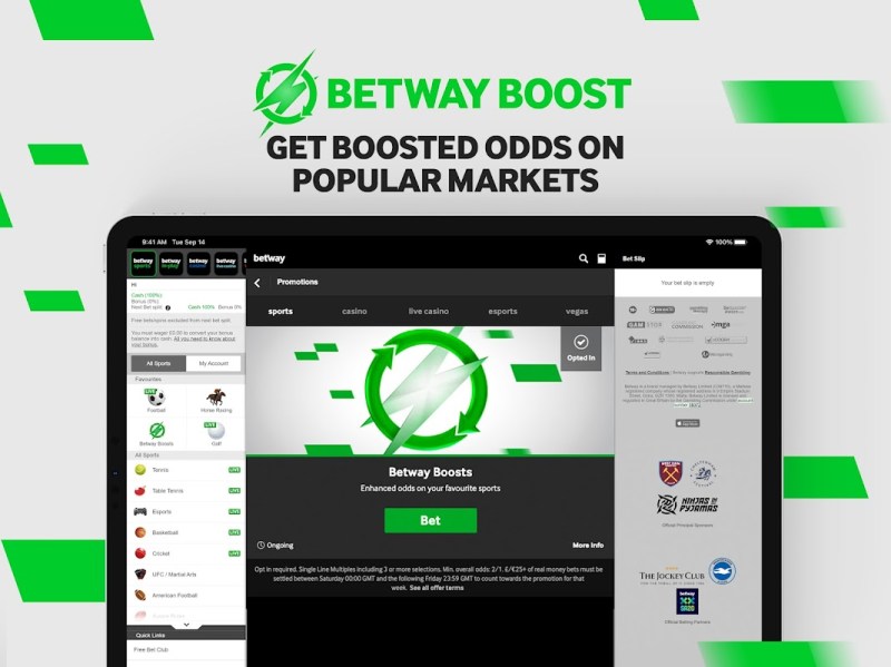 How To Use The Free Bet On Betway