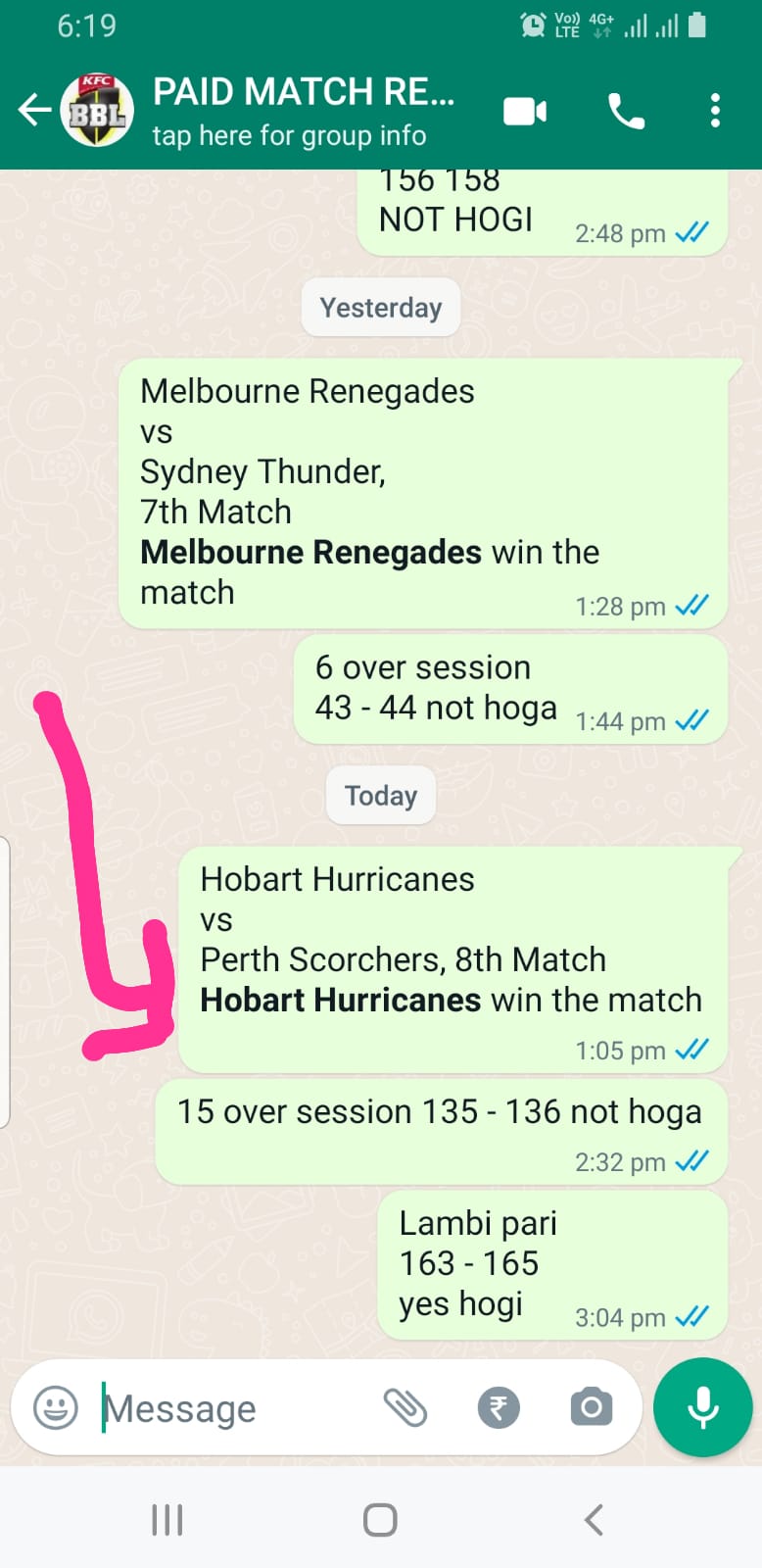 Criktrik Today Match Prediction Telegram