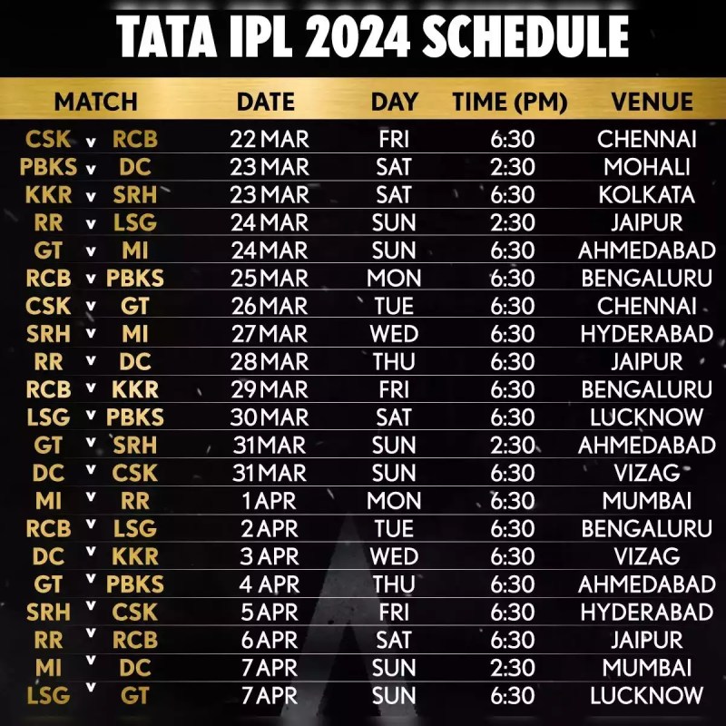 India Next Cricket Match Schedule 2024