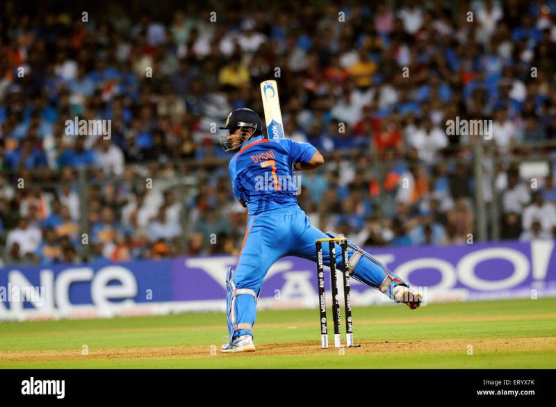 Ms Dhoni Images In World Cup 2011