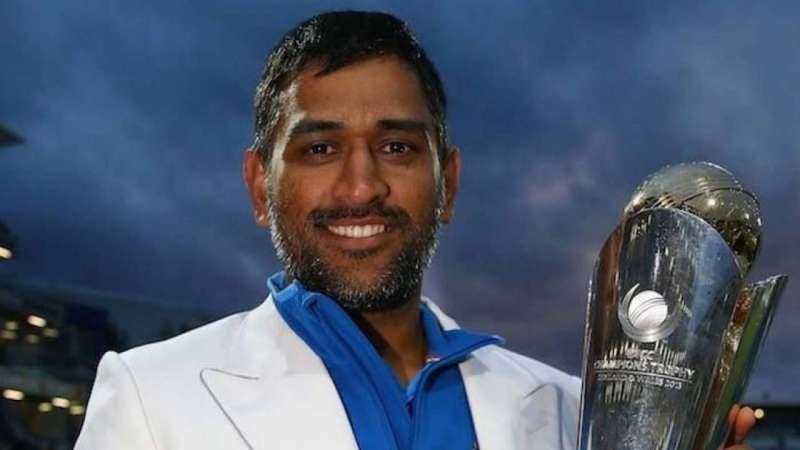 Ms Dhoni Icc Trophy