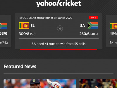 Yahoo Cricket Scoreco